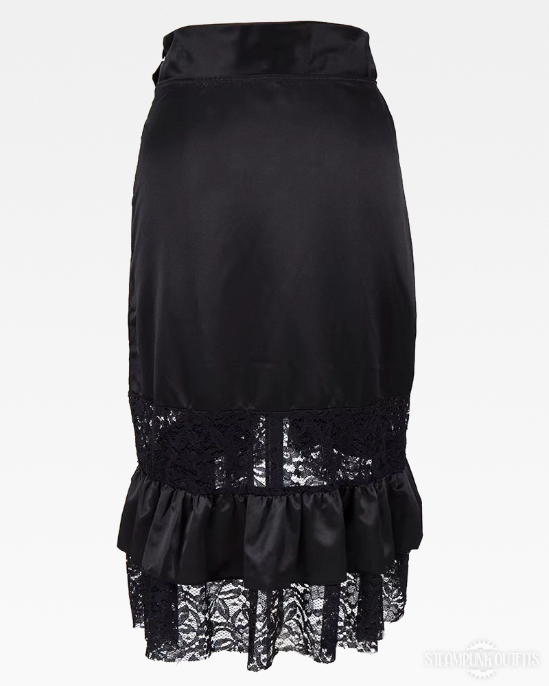 Steampunk Buckled Skirt