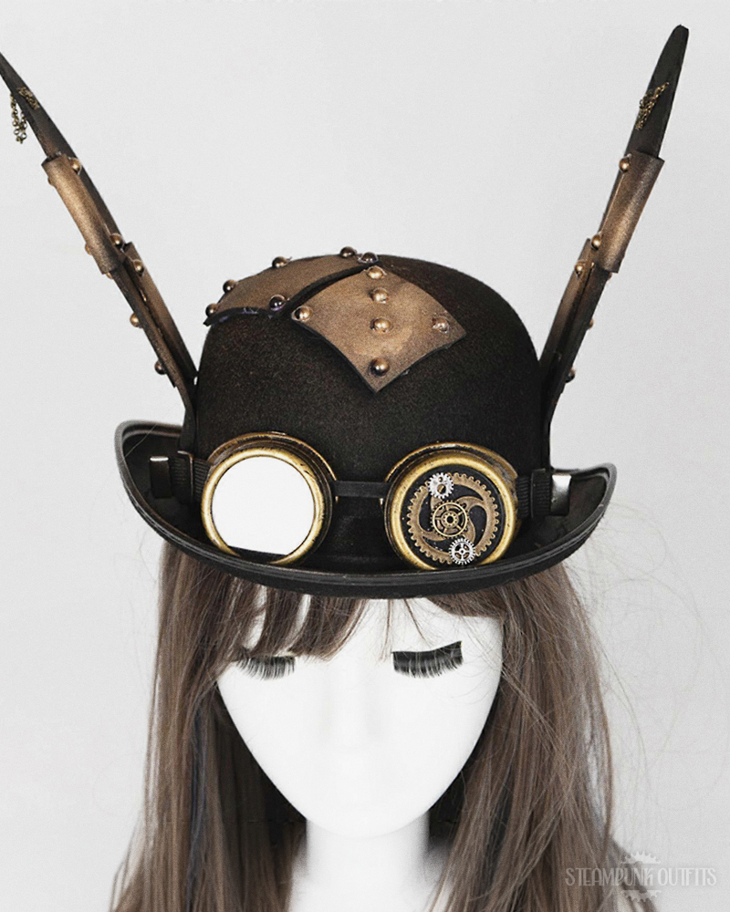 Steampunk Bunny Ears Hat