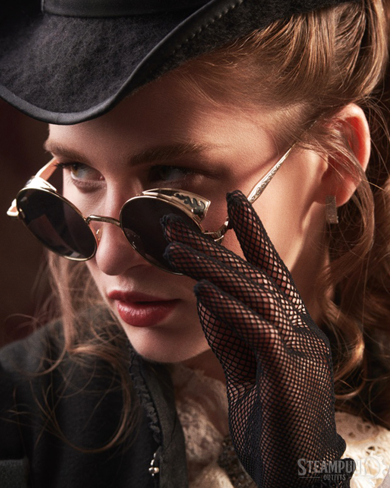 Steampunk Circle Sunglasses
