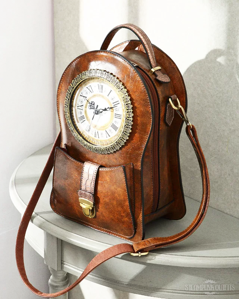 Steampunk Clock Backpack