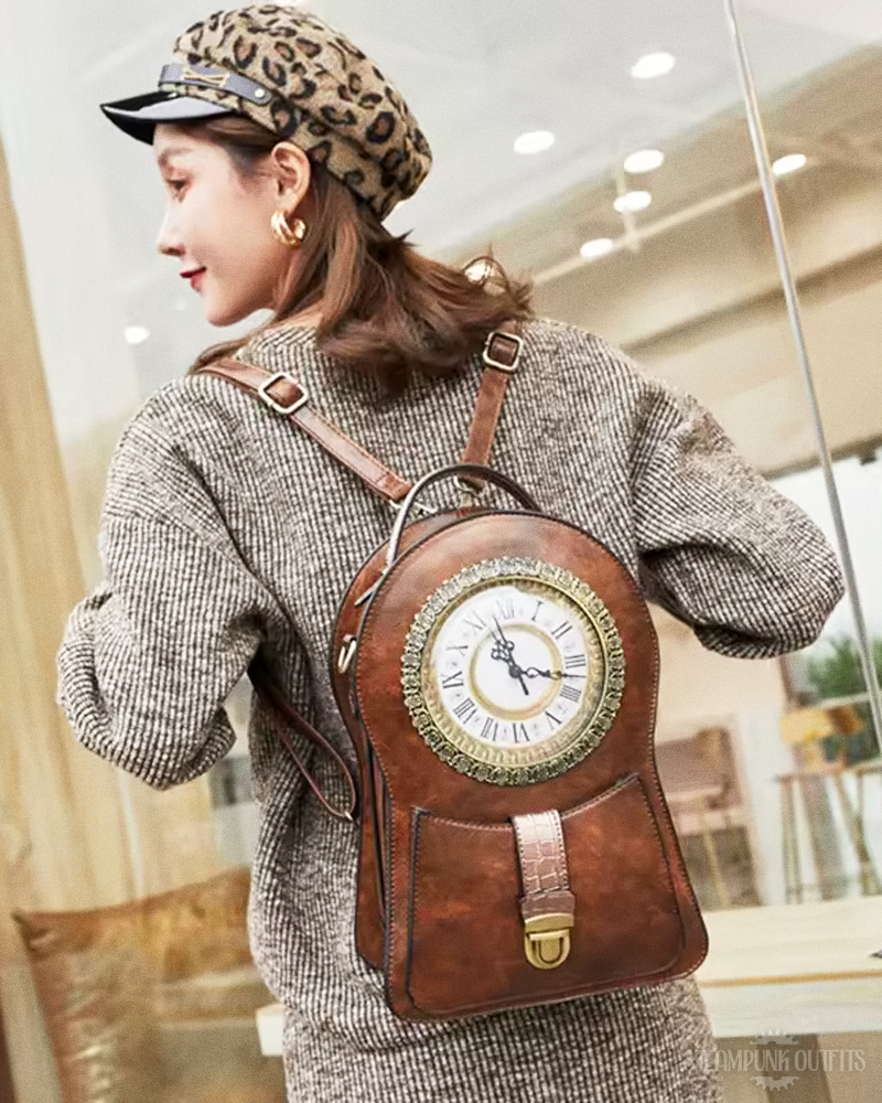 Steampunk Clock Backpack