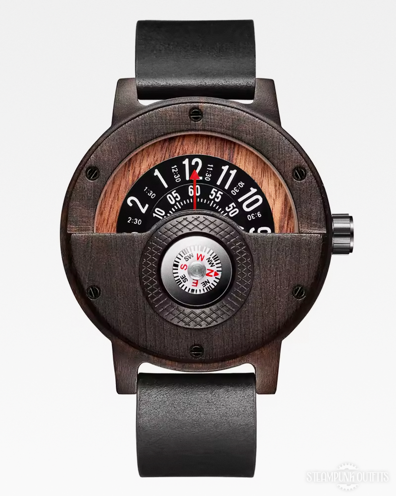 Steampunk Compass Watch