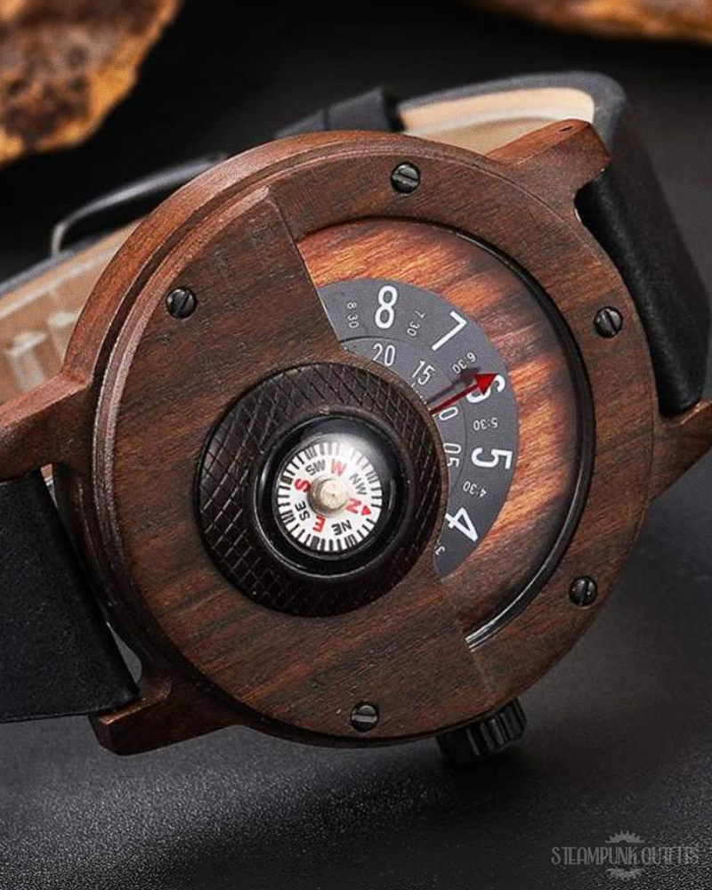 Steampunk Compass Watch