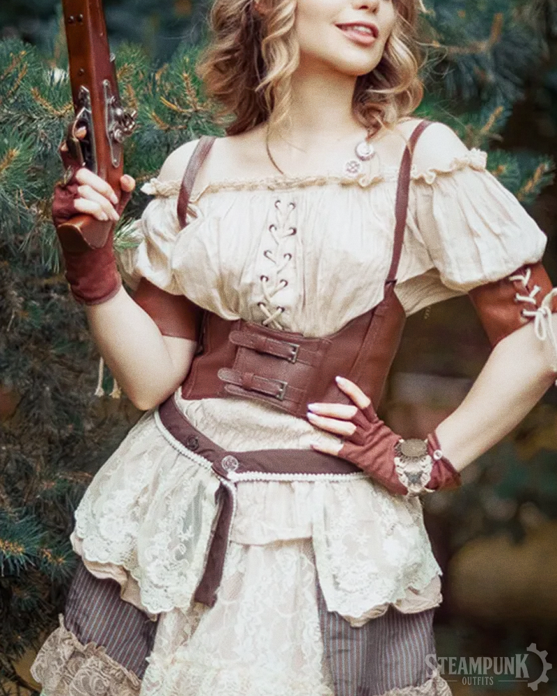 Steampunk Corset Belt