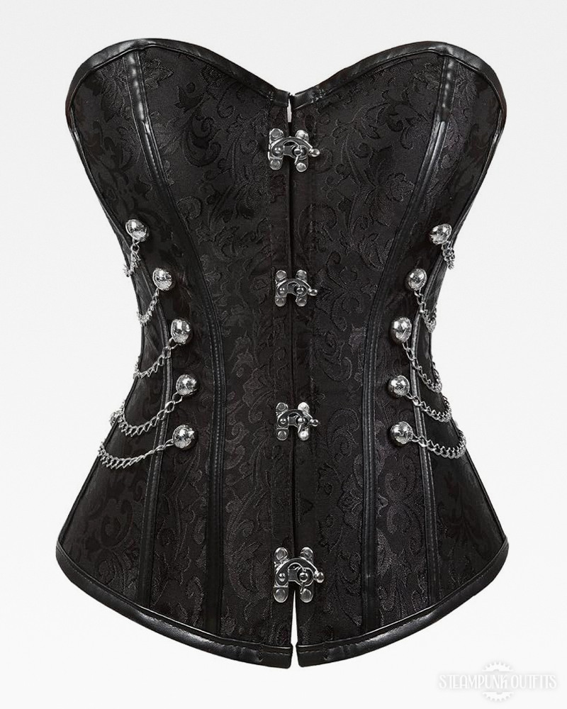 Steampunk Corset With Chains