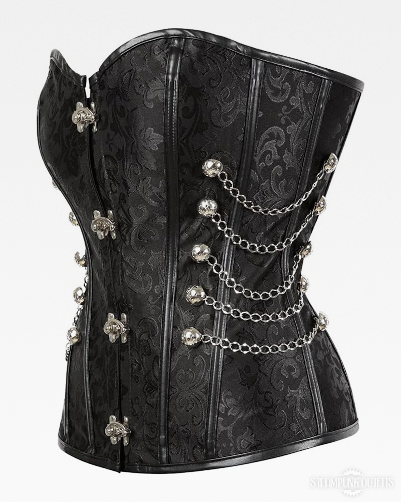 Steampunk Corset With Chains