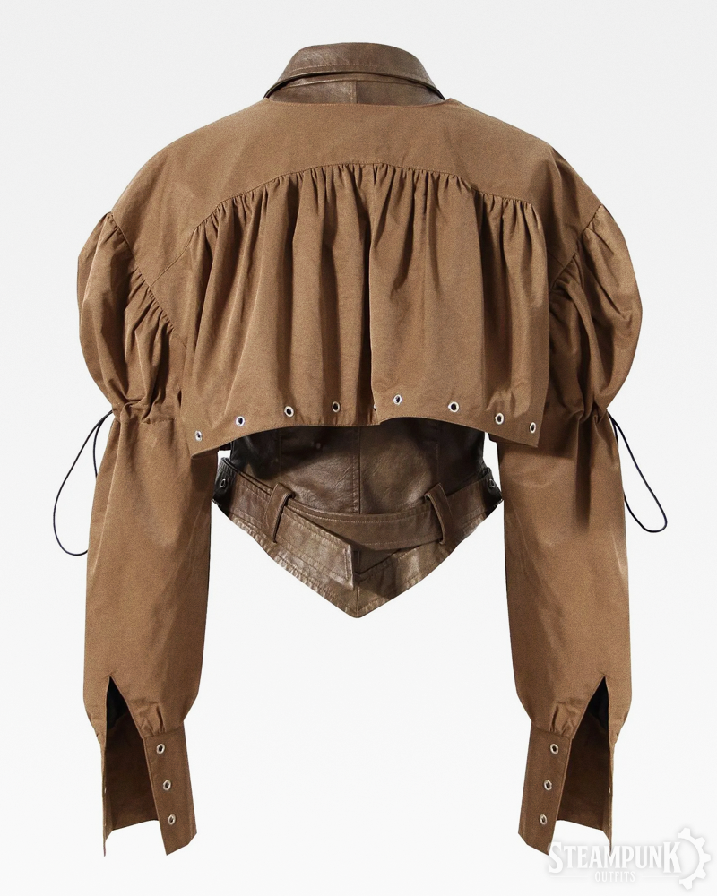 Steampunk Cropped Jacket