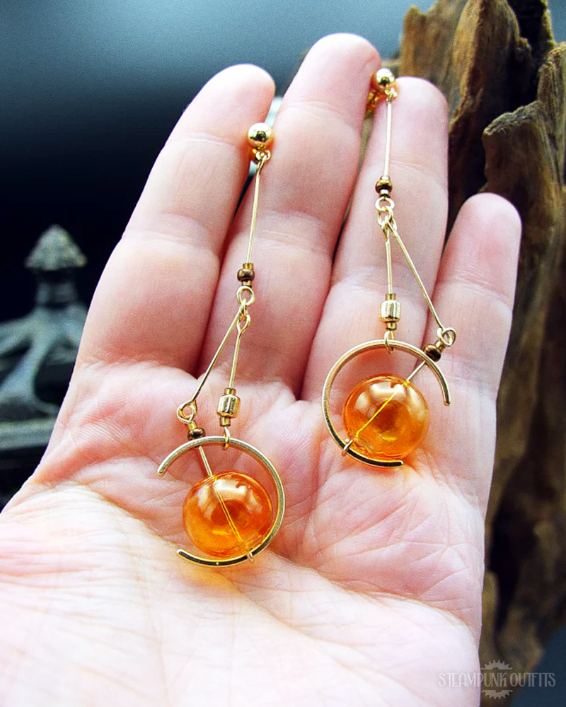 Steampunk Dangle Earrings