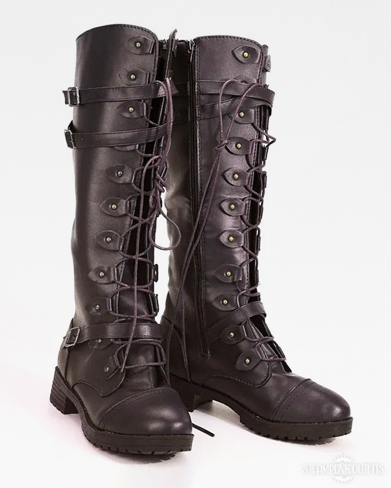 Steampunk Female Boots
