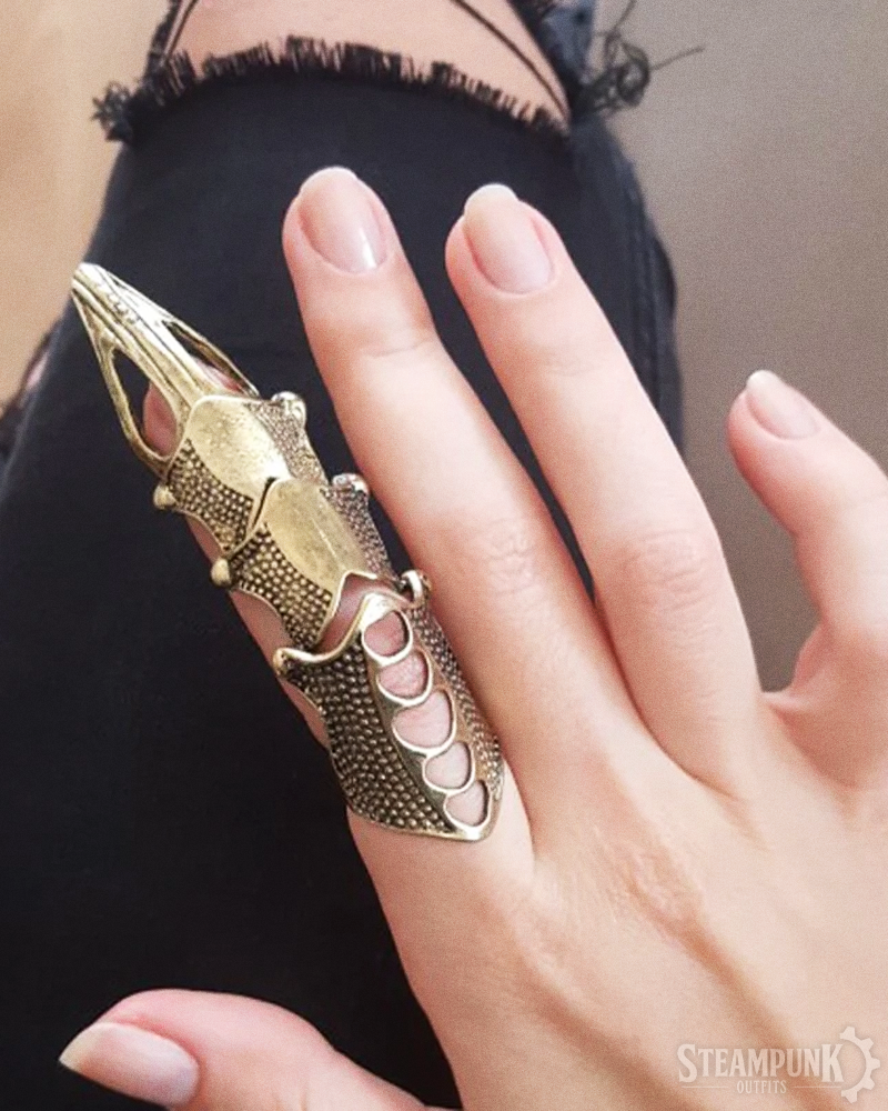 Steampunk Finger Armor