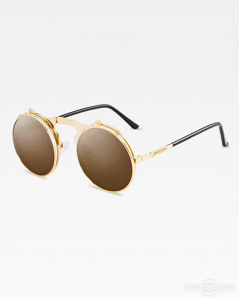 Steampunk Flip Up Sunglasses