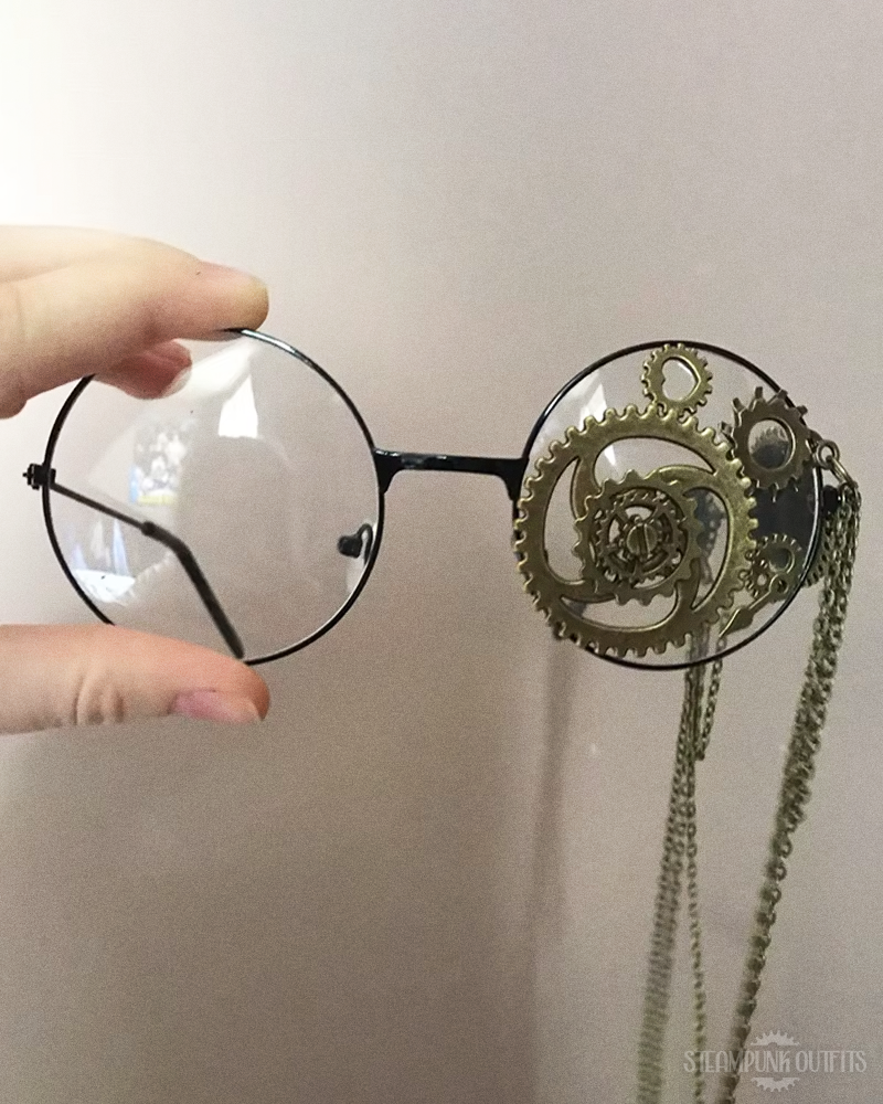 Steampunk Gear Glasses
