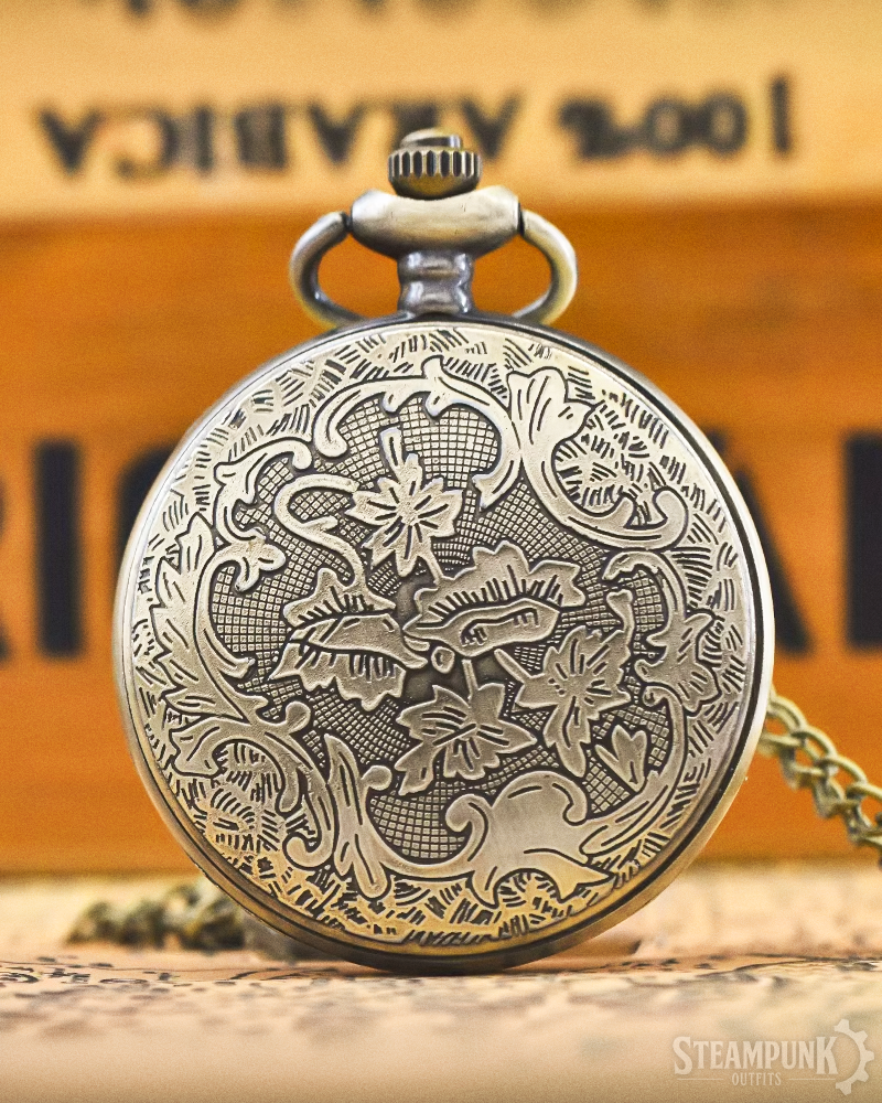 Steampunk Gear Pocket Watch