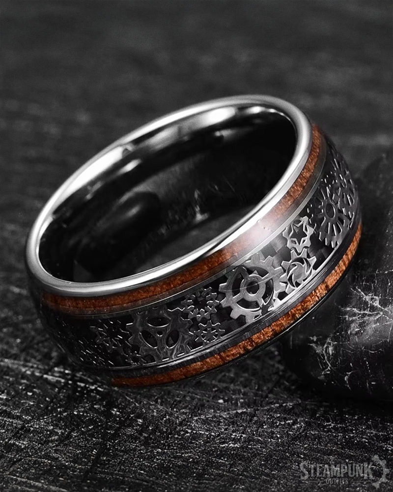 Steampunk Gear Ring