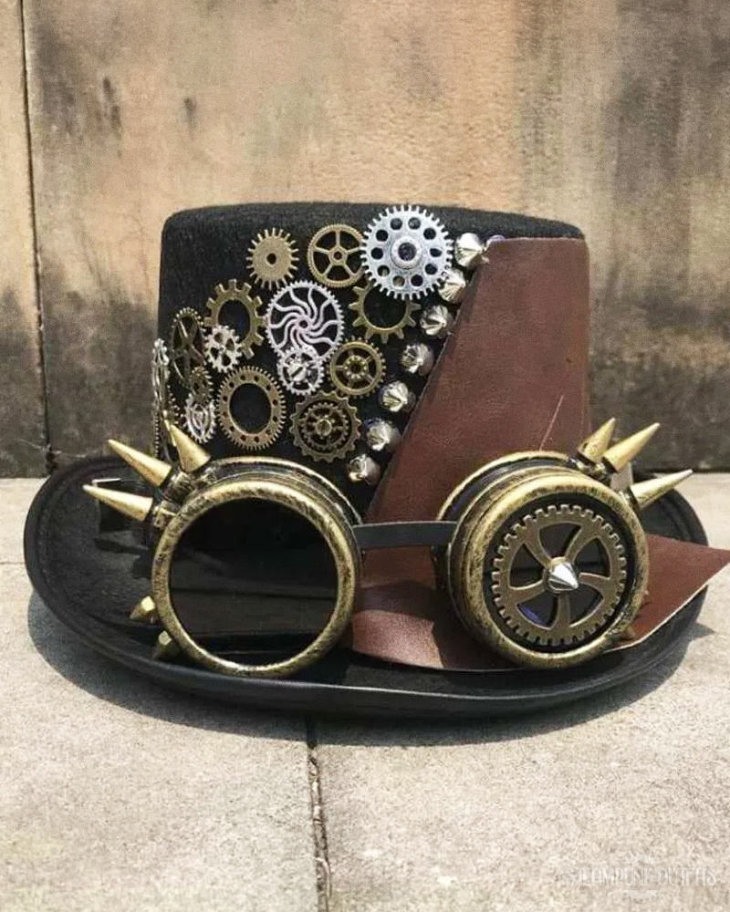 Steampunk Gears Hat