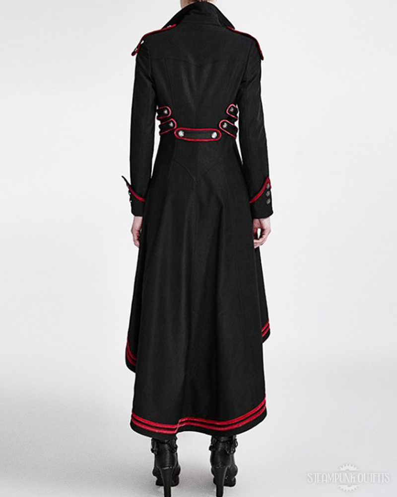 Steampunk Gothic Trench Coat