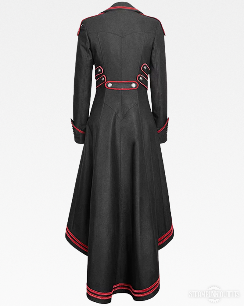 Steampunk Gothic Trench Coat