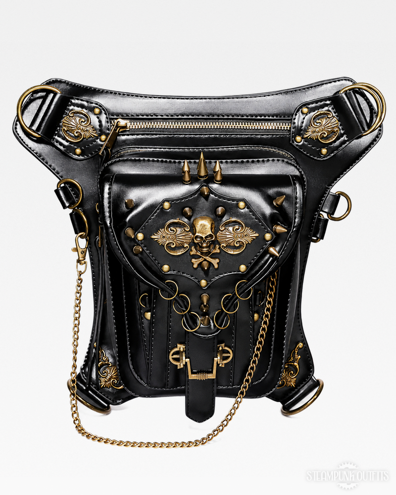 Steampunk Gothic Waist Bag