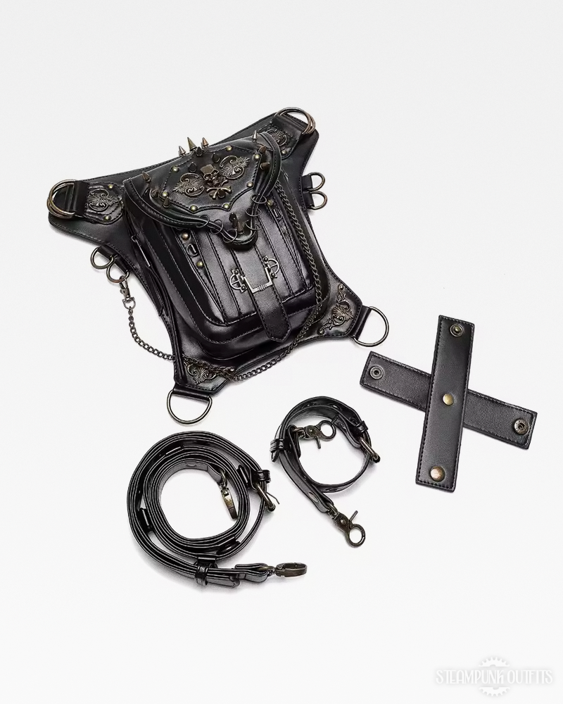 Steampunk Gothic Waist Bag