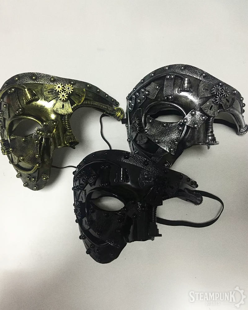 Steampunk Half Mask