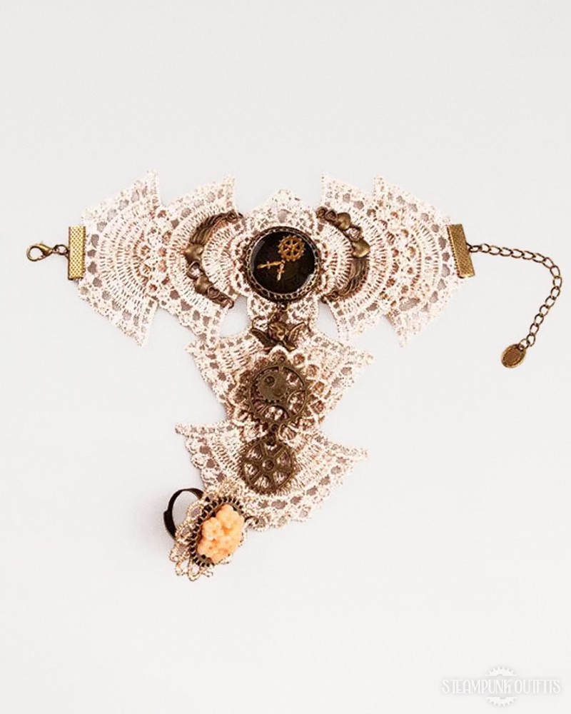 Steampunk Hand Bracelet