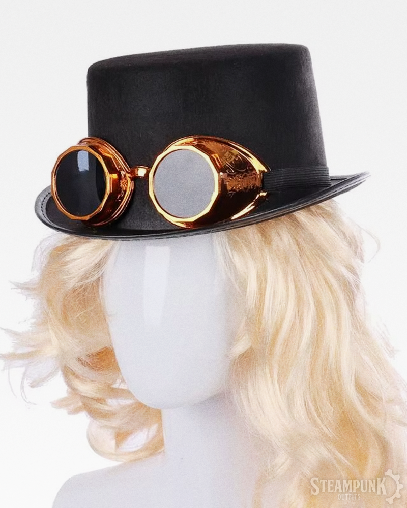 Steampunk Hat And Goggles