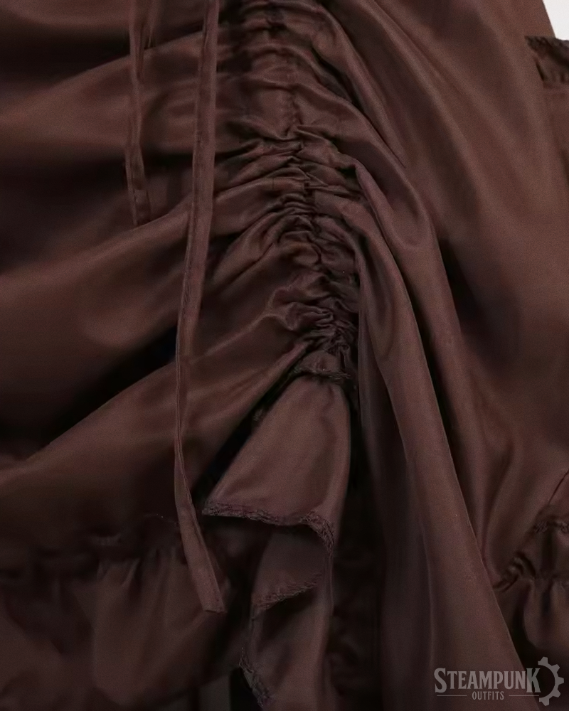 Steampunk High Low Skirt