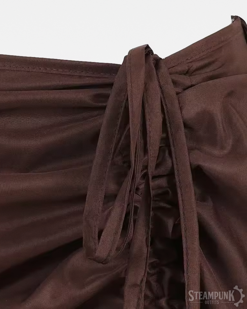 Steampunk High Low Skirt