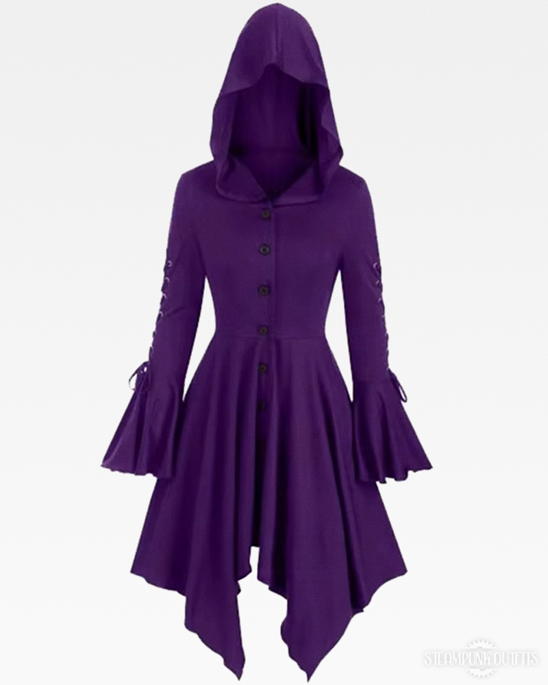 Steampunk Hooded Dress