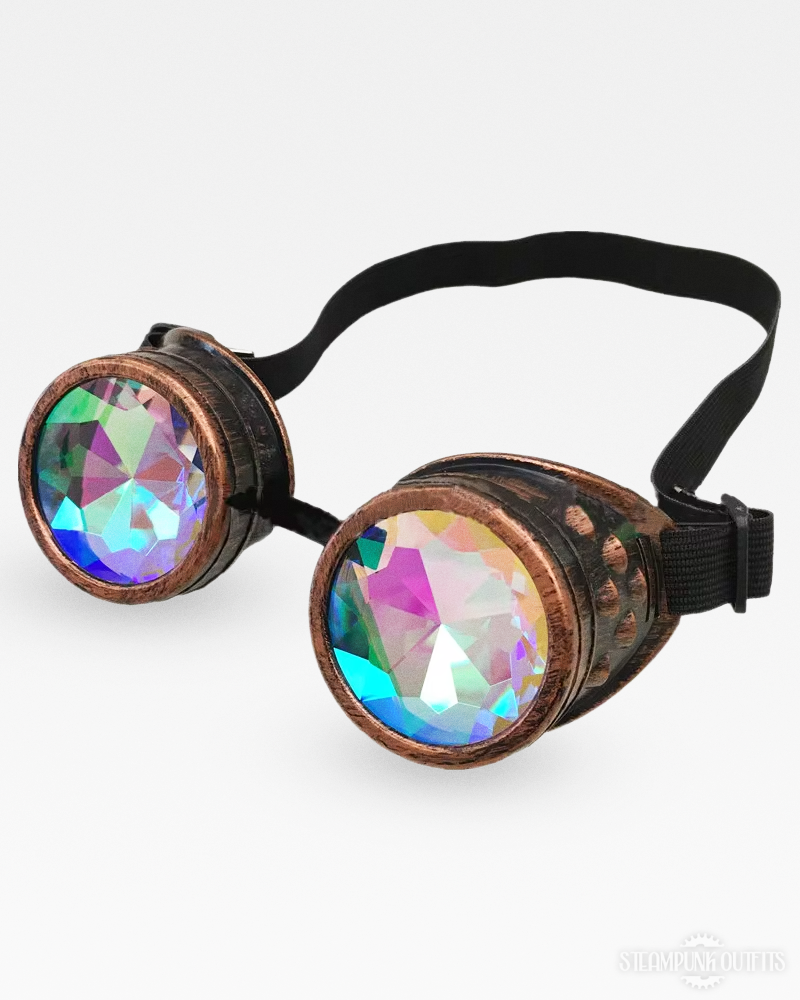 Steampunk Kaleidoscope Goggles