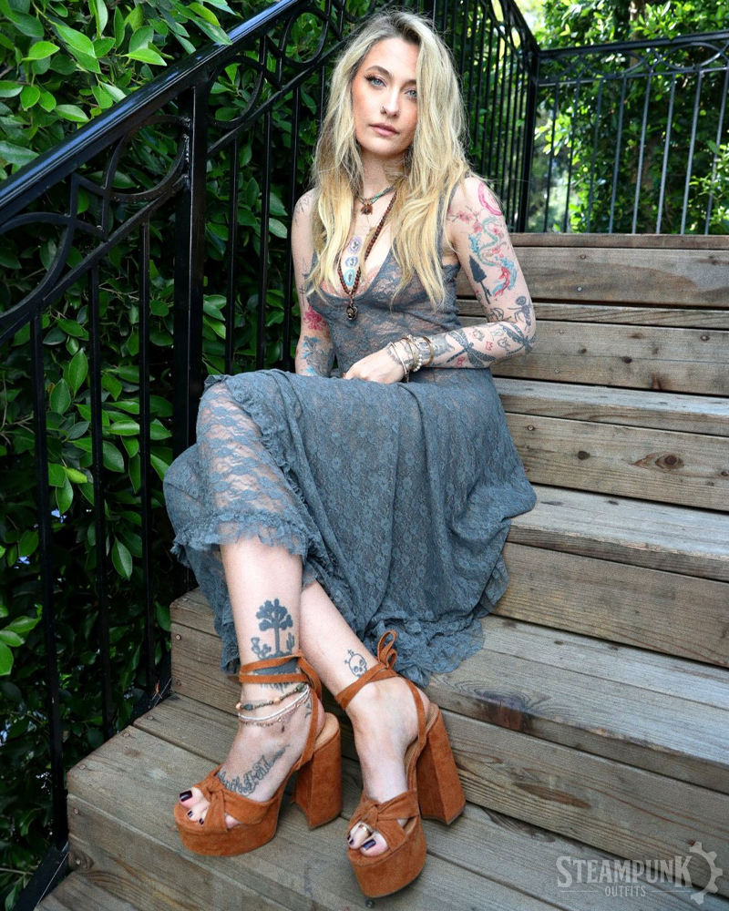 Steampunk Lace Dress