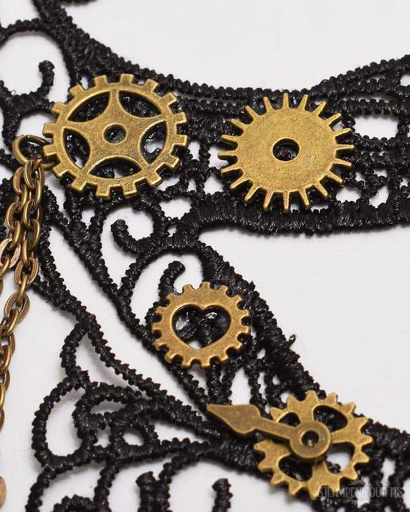 Steampunk Lace Mask
