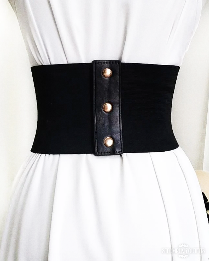 Steampunk Lace Up Corset Belt