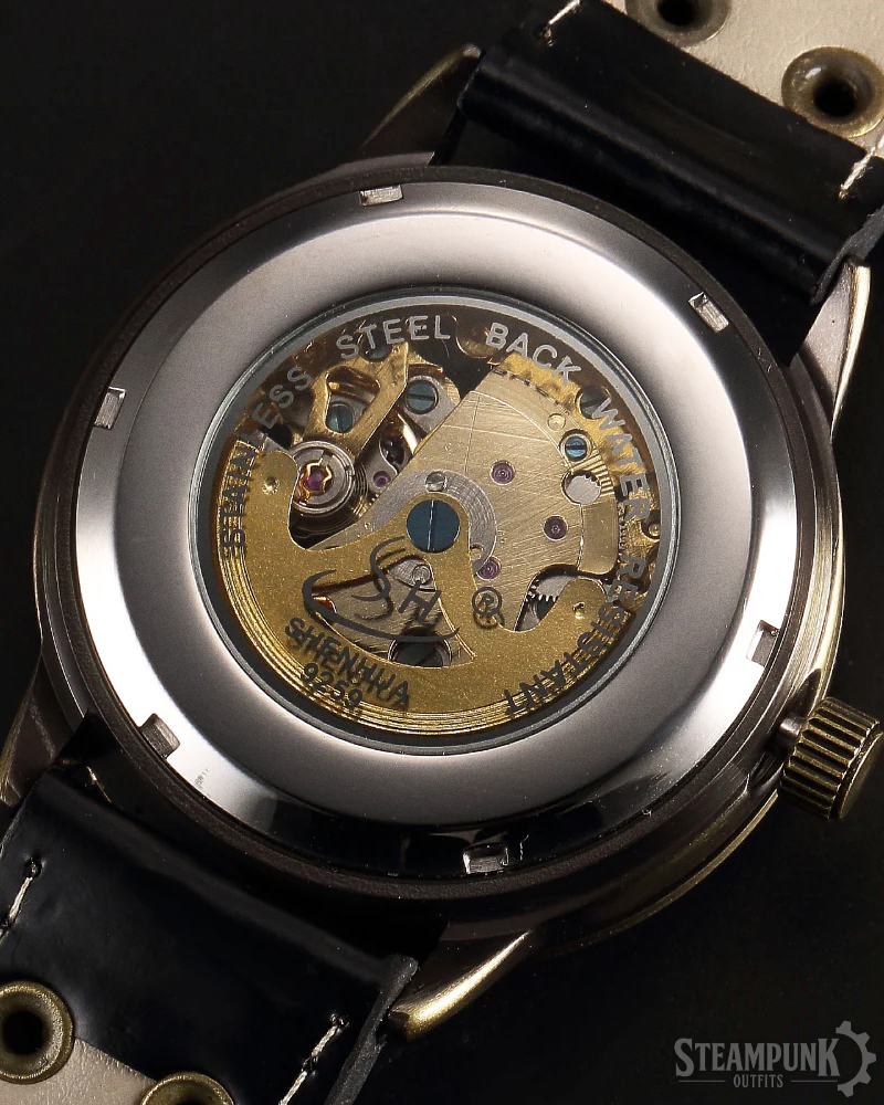 Steampunk Leather Watch