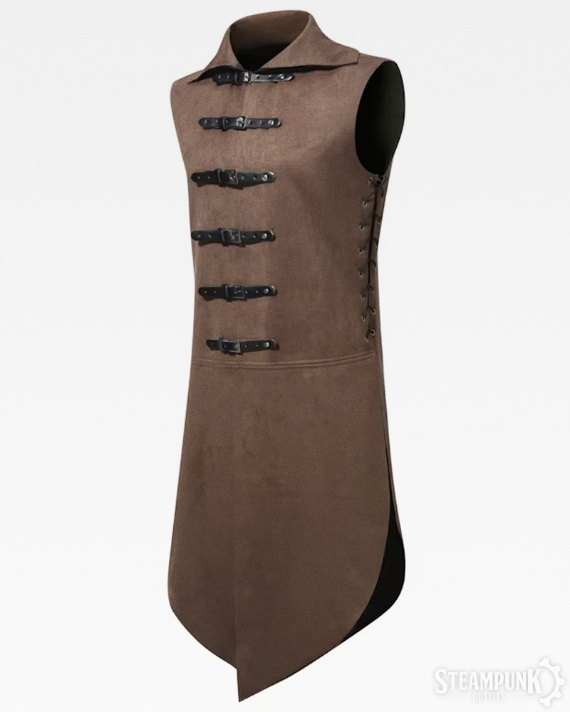 Steampunk Long Vest