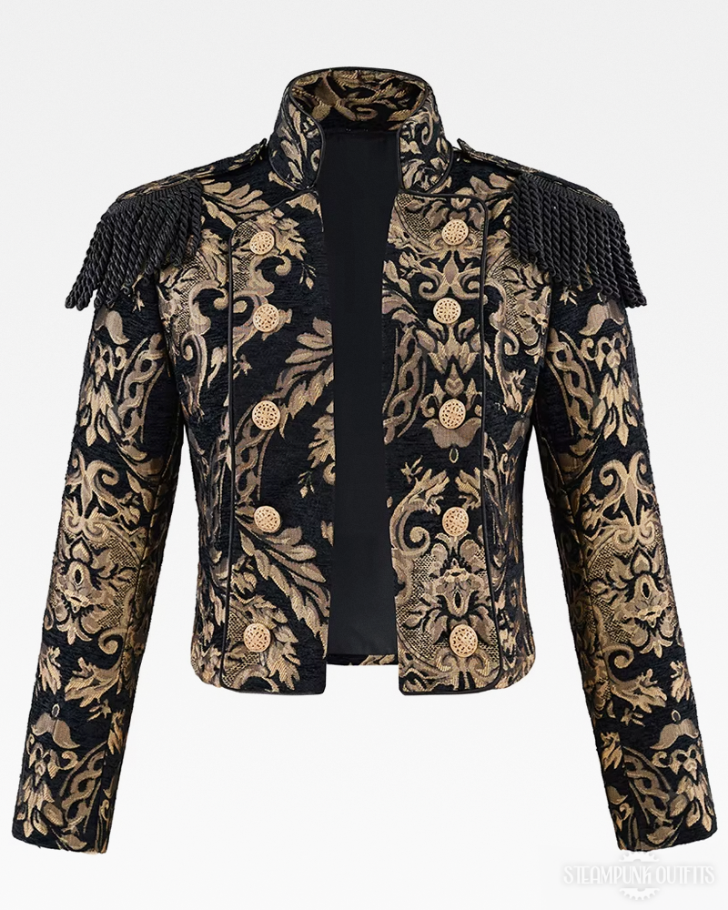 Steampunk Military Jacket Women's