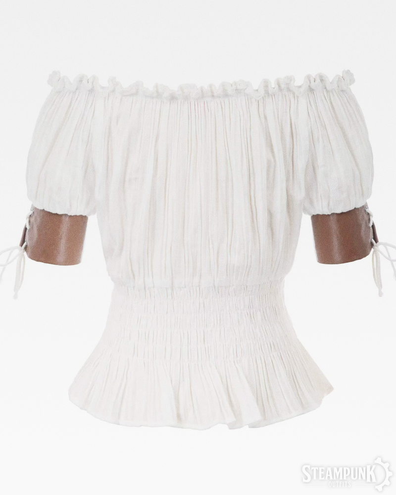 Steampunk Off Shoulder Blouse