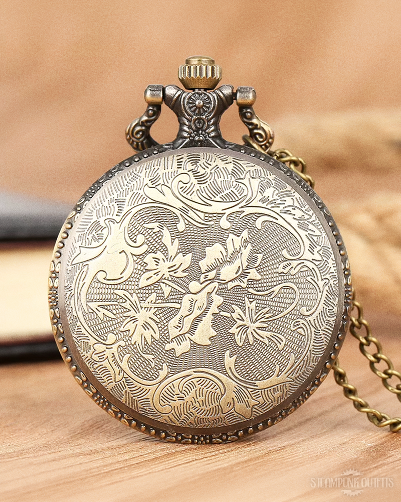 Steampunk Rib Cage Pocket Watch