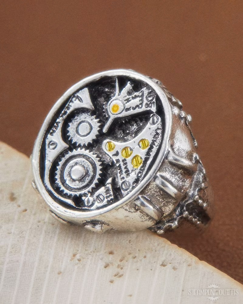 Steampunk Ring Watch