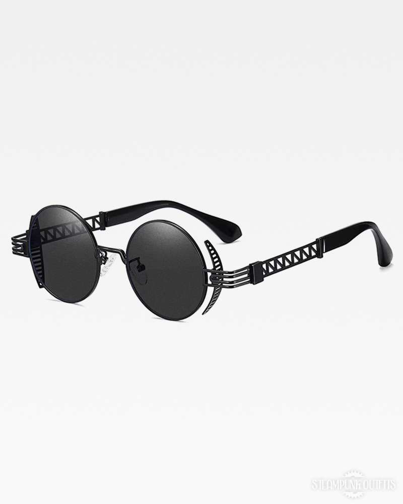 Steampunk Round Sunglasses