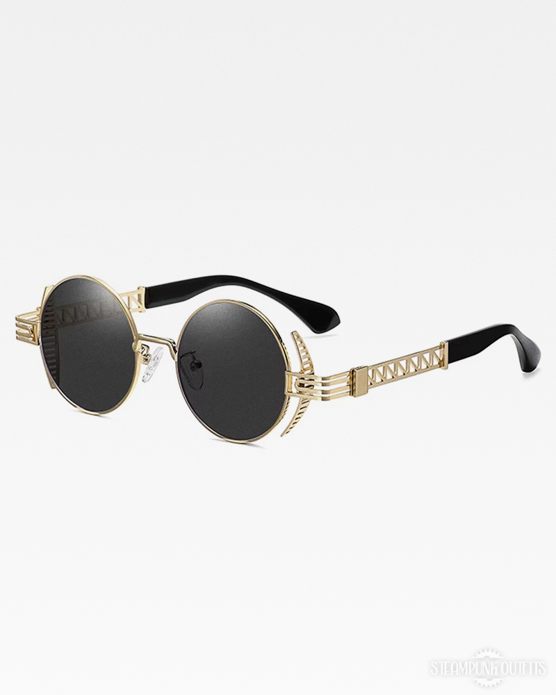 Steampunk Round Sunglasses
