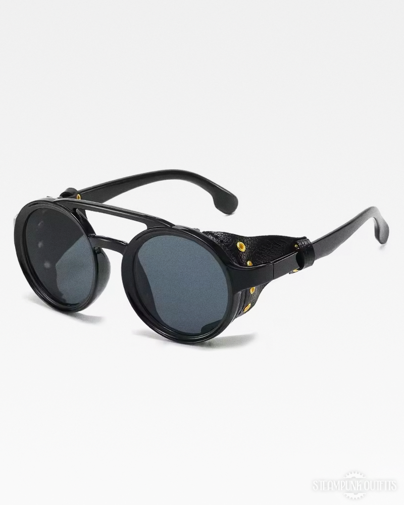 Steampunk Side Shield Sunglasses