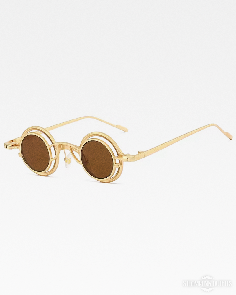 Steampunk Small Round Sunglasses