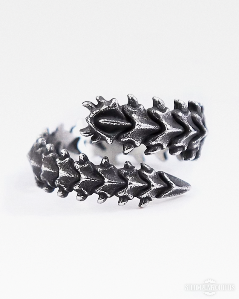 Steampunk Spine Ring