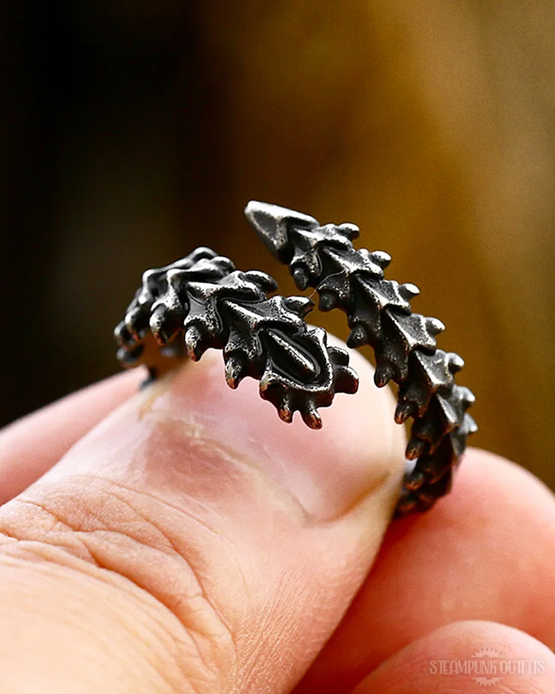 Steampunk Spine Ring