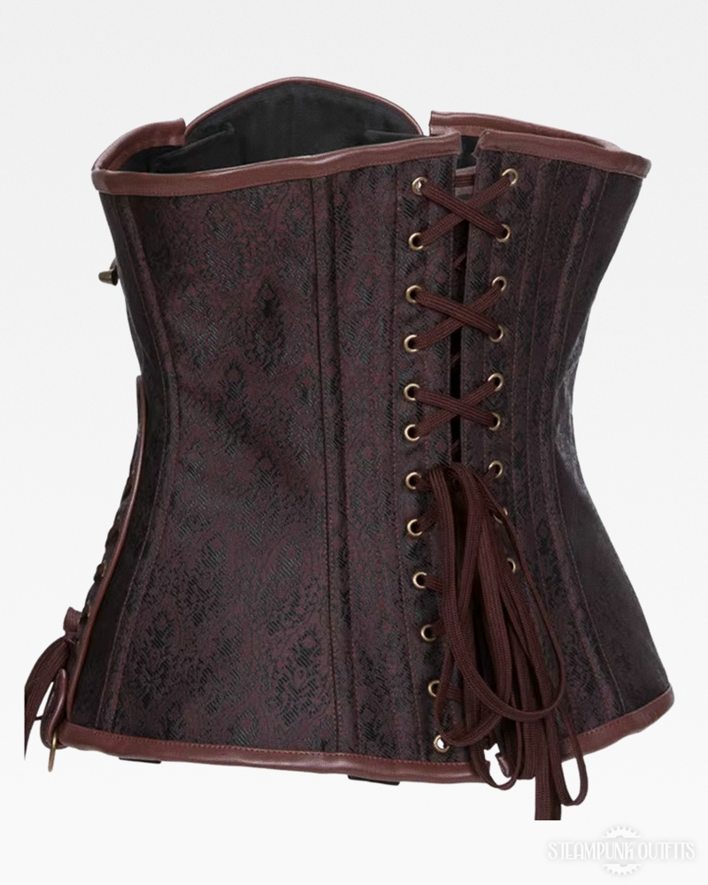 Steampunk Steel Boned Corset