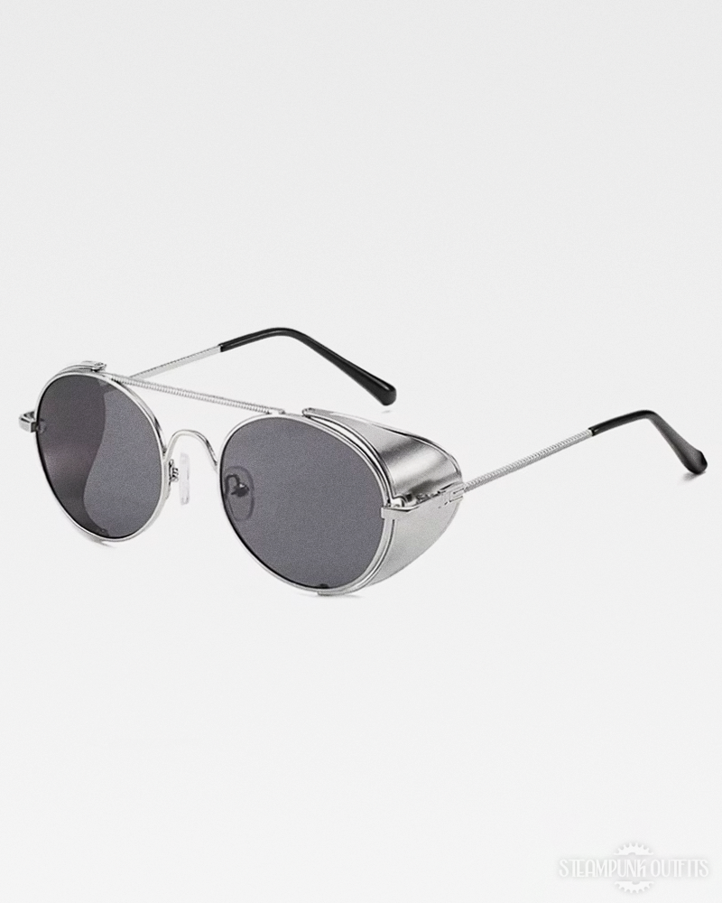 Steampunk Sunglasses With Side Shields