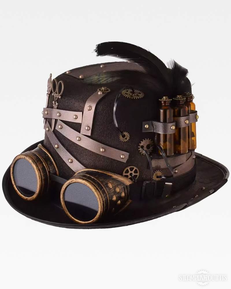 Steampunk Top Hat Goggles