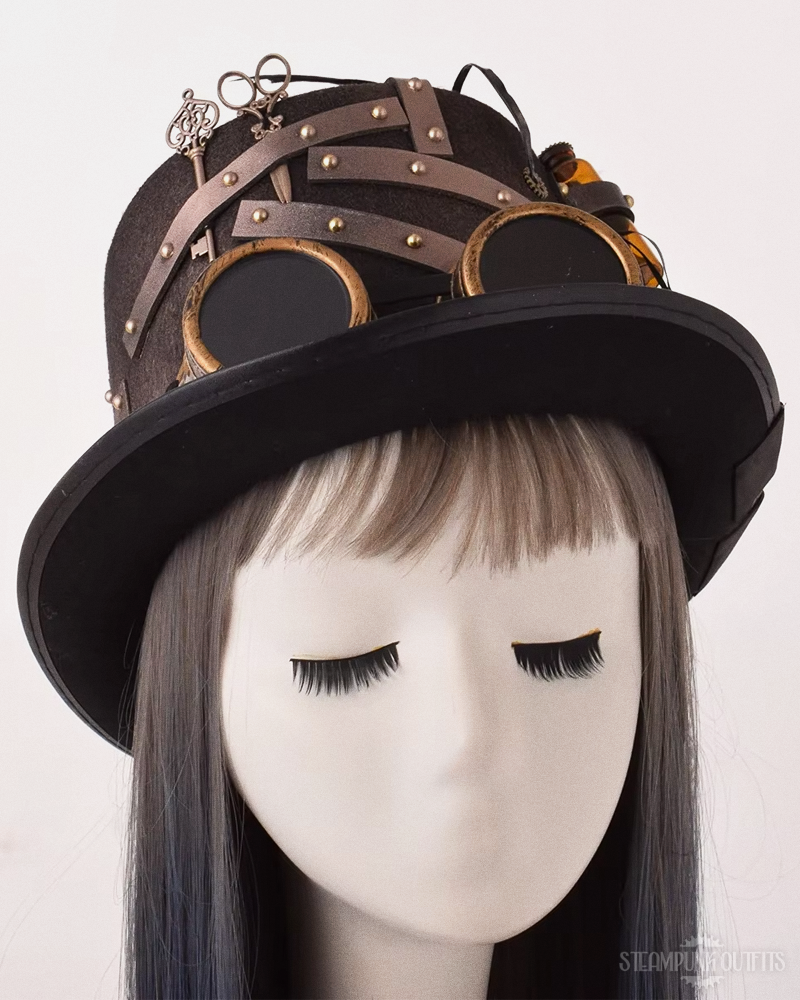 Steampunk Top Hat Goggles