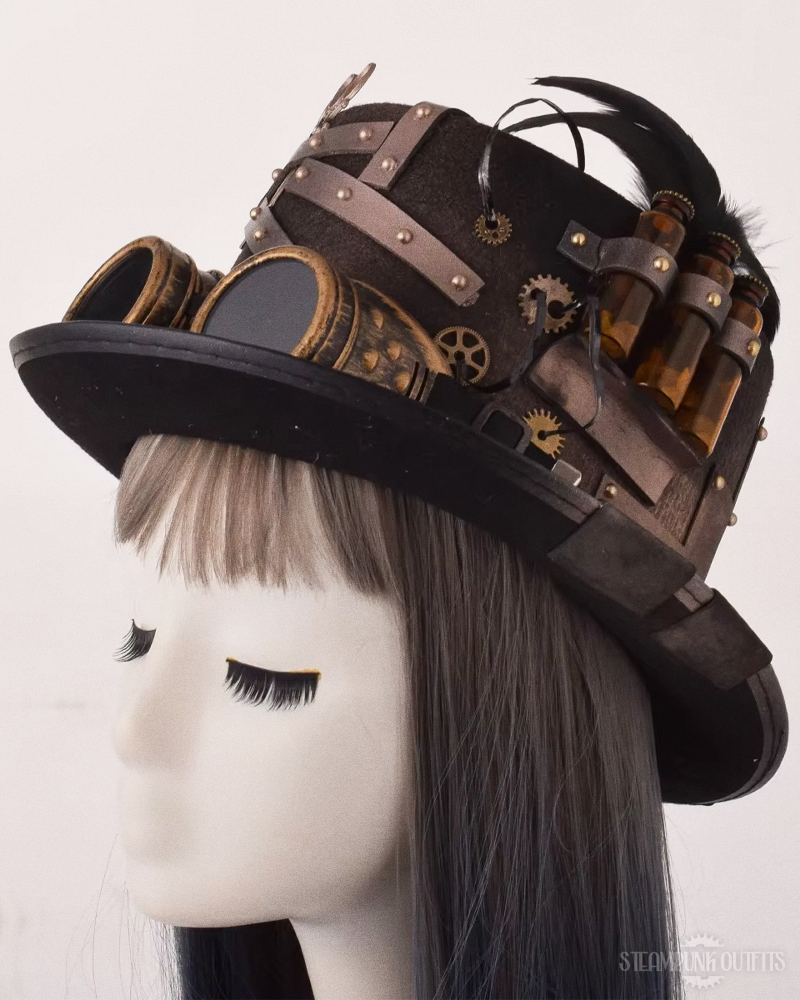 Steampunk Top Hat Goggles